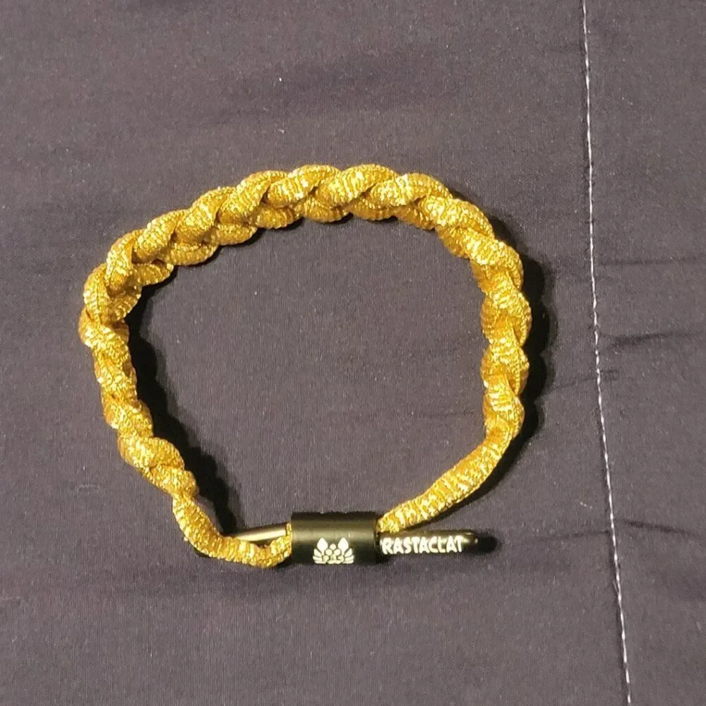 RASTACLAT SHOELACE BRAIDED BRACELET.